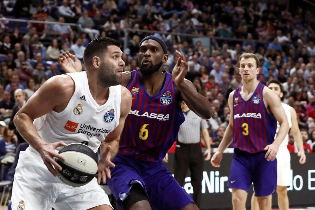 Reyes, durante una acción del partido