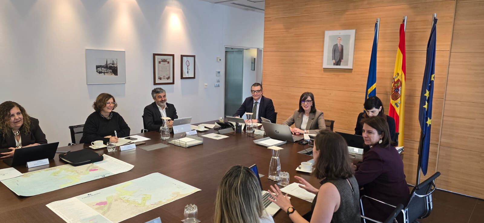 Reunión del Consejo de Administración de la Autoridad Portuaria de Gijón.