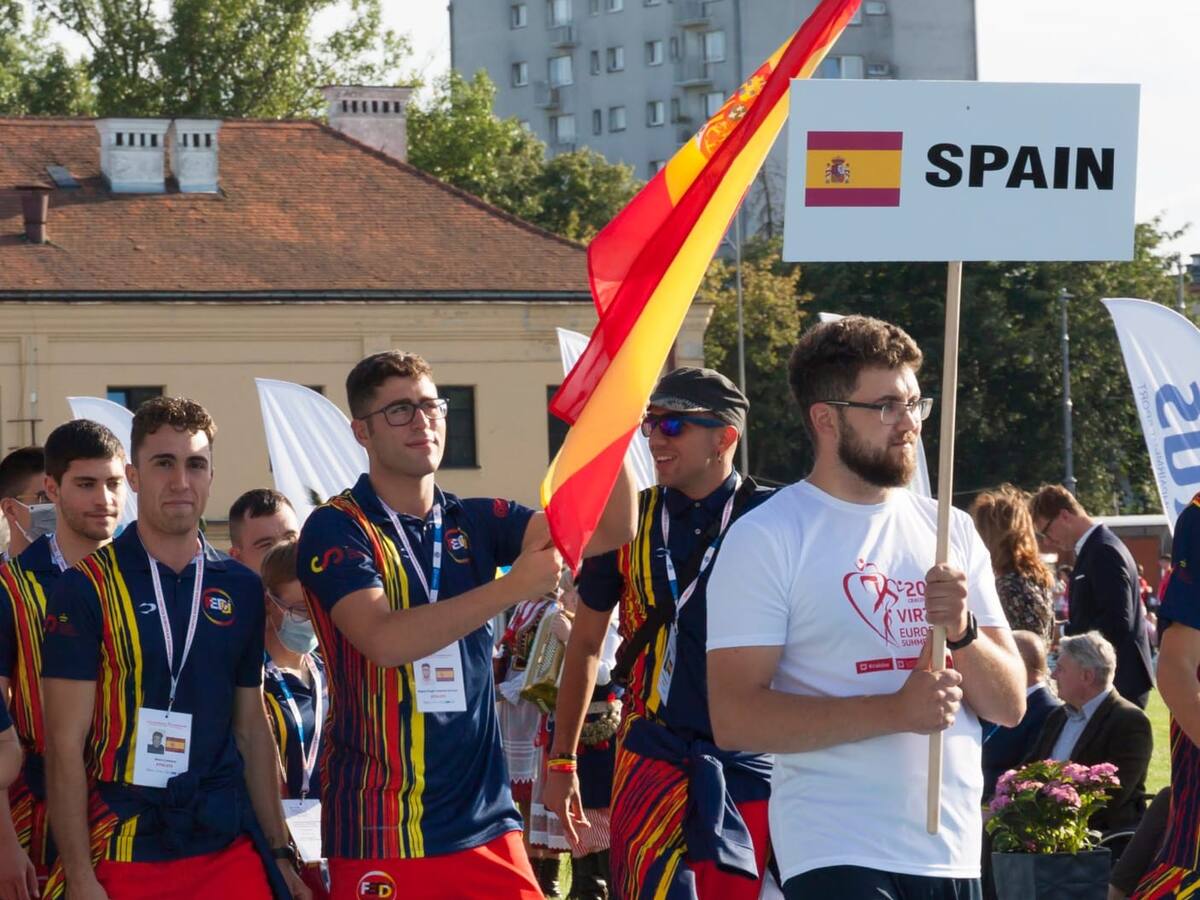 Miguel Ángel Valiente se proclama campeón de los Virtus European Summer Games con la Selección Española