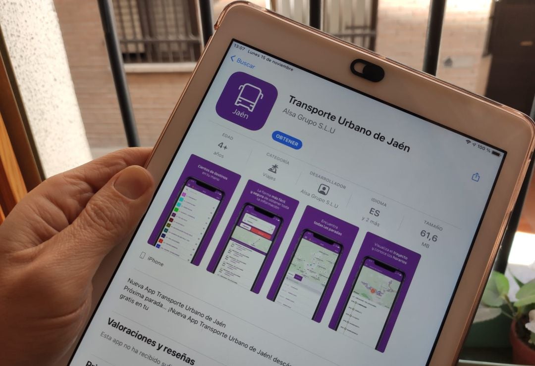 Tan solo un mes después del arranque del nuevo servicio del autobús urbano de Jaén, ya está disponible la aplicación para dispositivos móviles