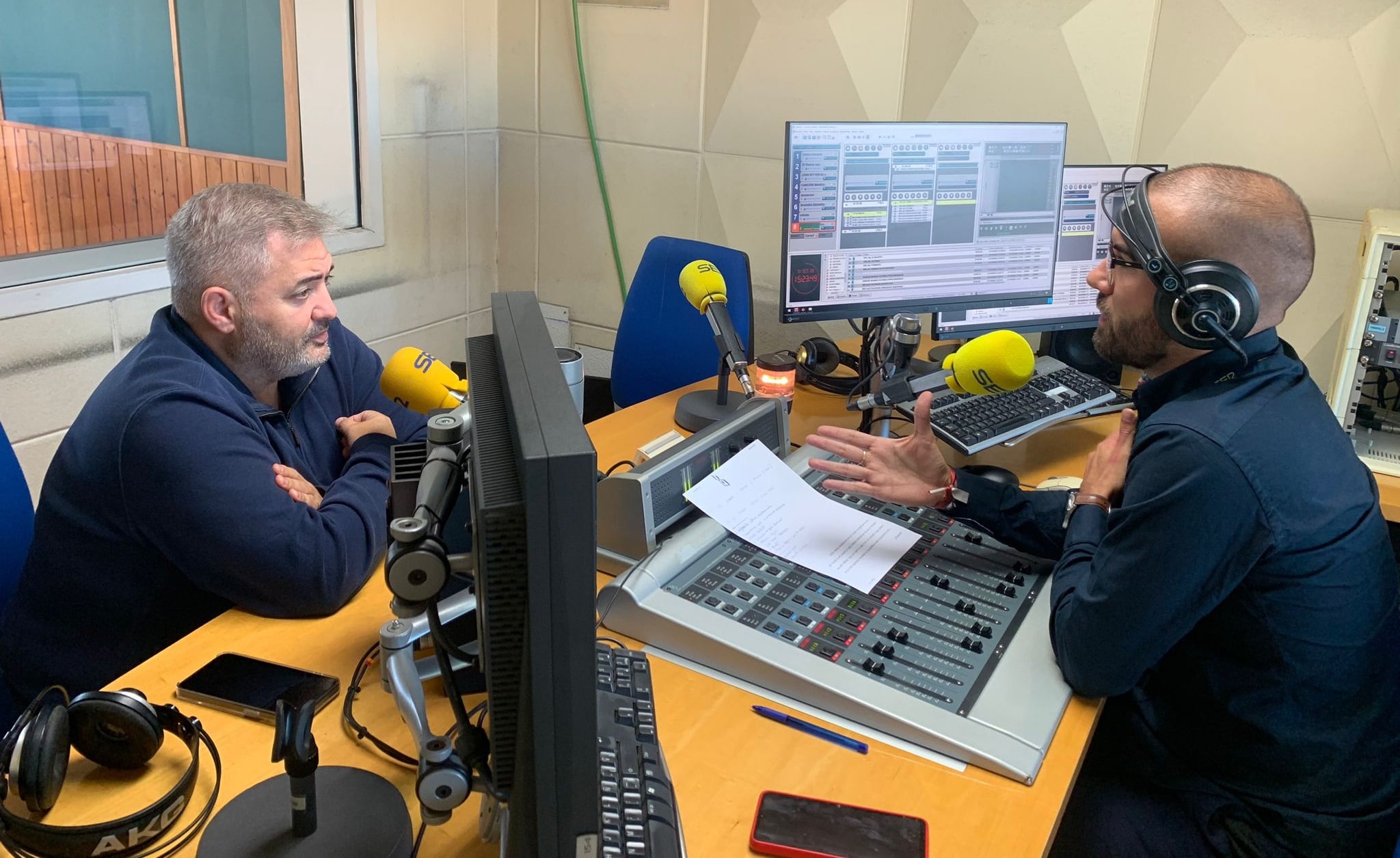 José Ángel Peláez, entrevistado por Óscar García Mayo en SER Deportivos Cantabria.