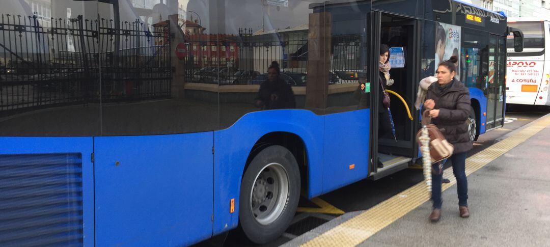 Autobus metropolitano de A Coruña