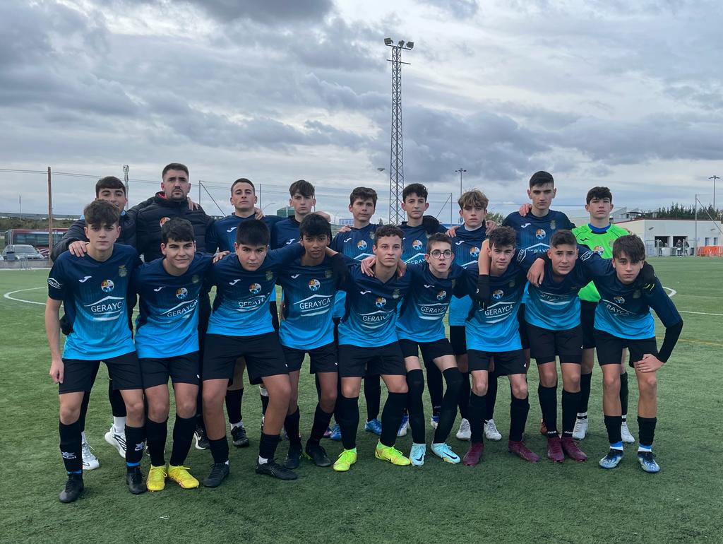 El equipo cadete del Aranda Riber Gerayca