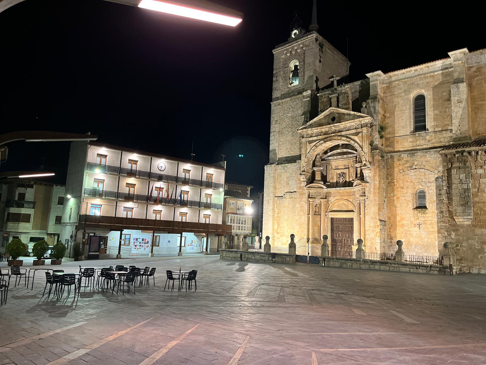 La luz ha vuelto a Roa pasadas las diez y media de la noche tras el apagón general en España