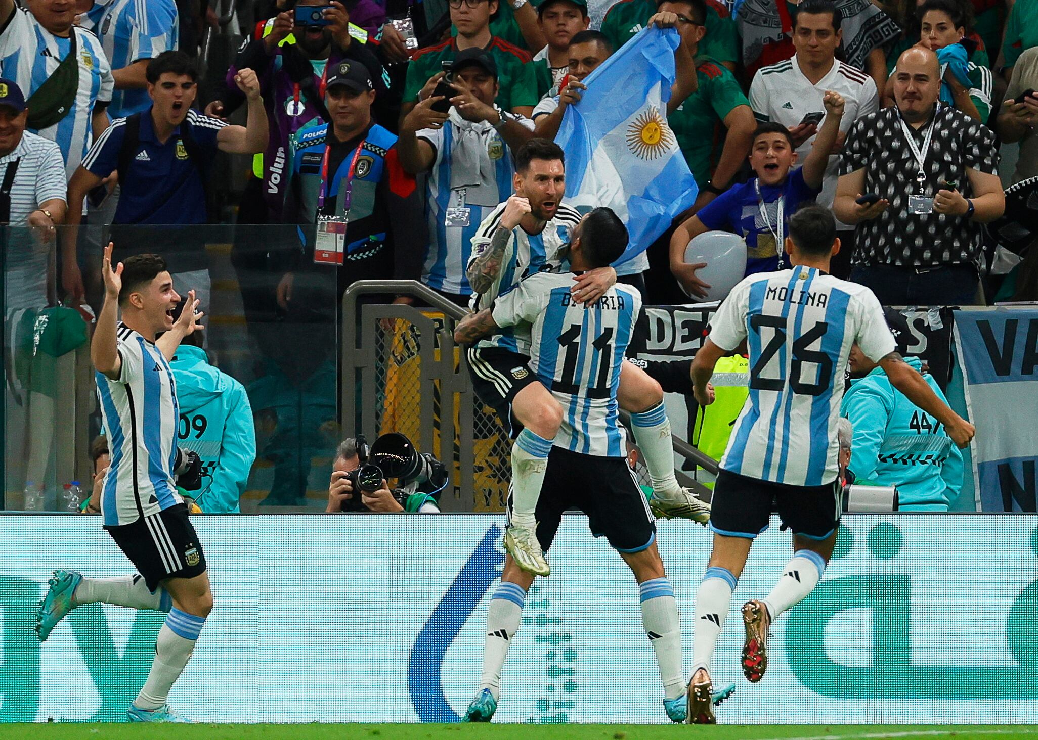 Argentina se destasa con el 1-0 de Messi