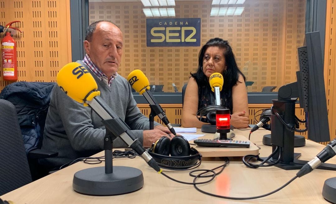 Ricardo García e Inmaculada Gutiérrez, secretario y presidenta de FEDISPA respectivamente