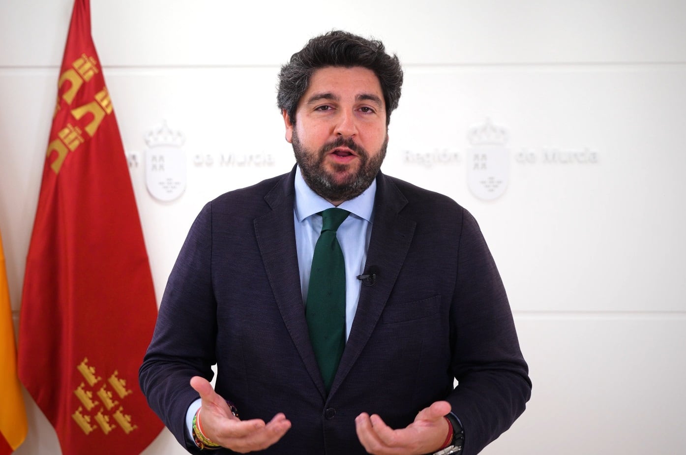 Fernando López Miras, presidente de la Región de Murcia