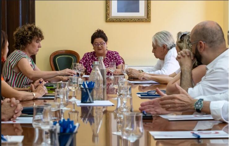 El pleno de este martes ha estado presidido por la delegada territorial de la Conselleria de Innovación en Alicante