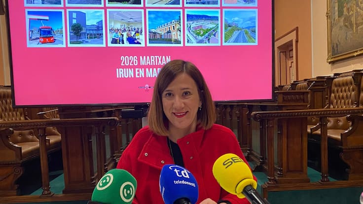 Escucha las declaraciones de la alcaldesa de Irun, Cristina Laborda