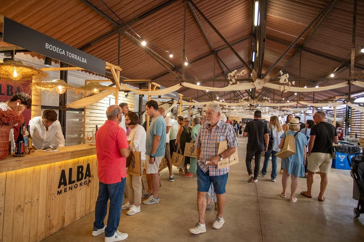 Moment de dissabte a la fira