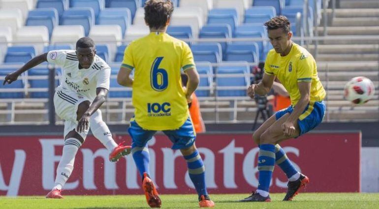 Las Palmas, en el primer choque ante el Real Madrid B.