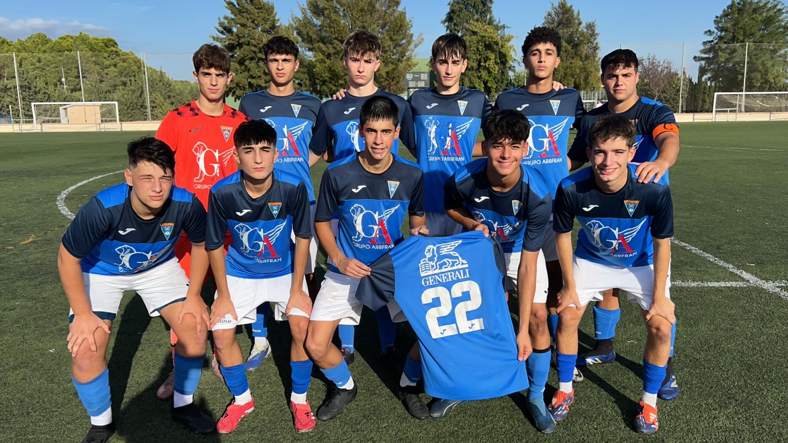 Alineación inicial del partido