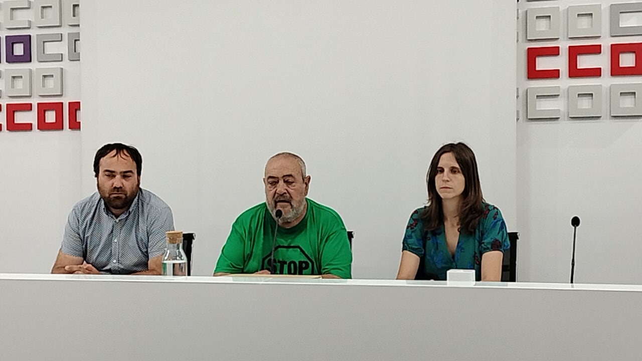 Paco Morote, miembro de la comisión promotora de la iniciativa en Comisiones Obreras