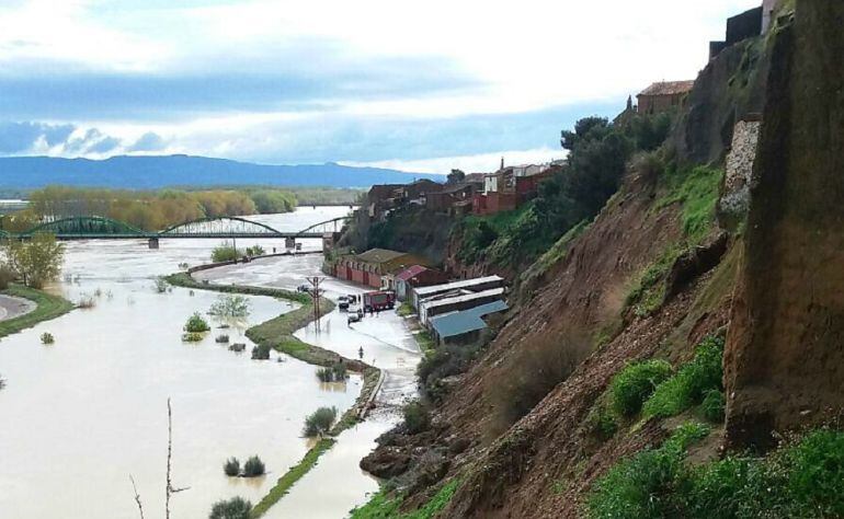 Inundaciones en Gallur