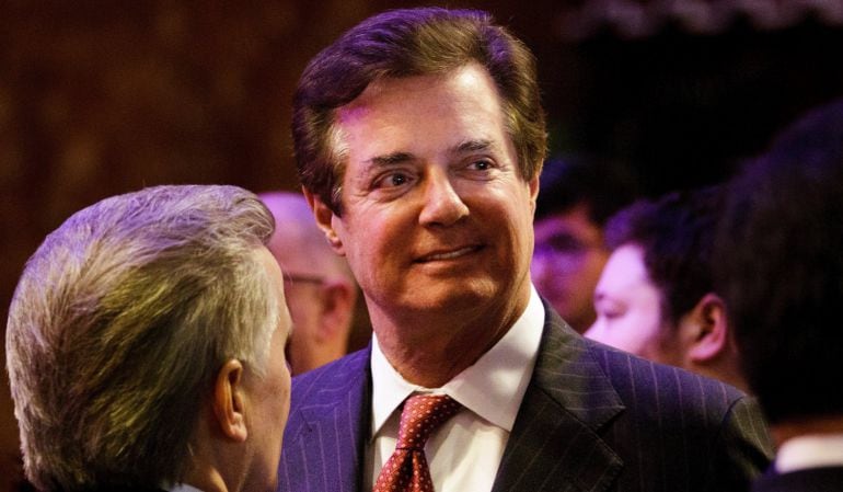 Fotografía de archivo del exjefe de campaña del presidente estadounidense Donald Trump, Paul Manafort.