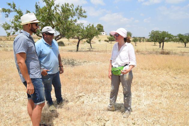 Raúl Zornoza, Vicente Valero y Elvira Díaz