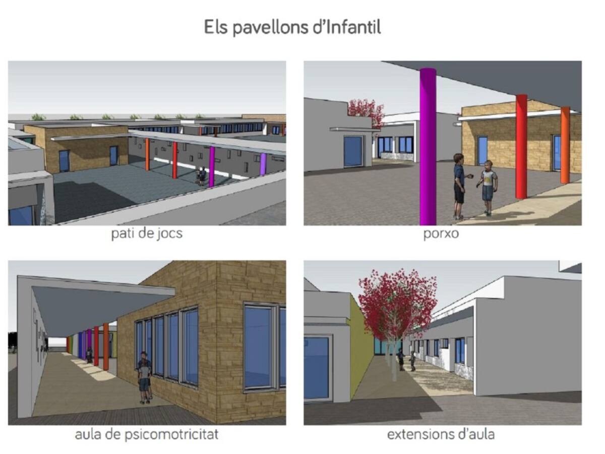 Luz verde del Govern a los 7 millones para el Colegio y la guardería de Sant Ferran