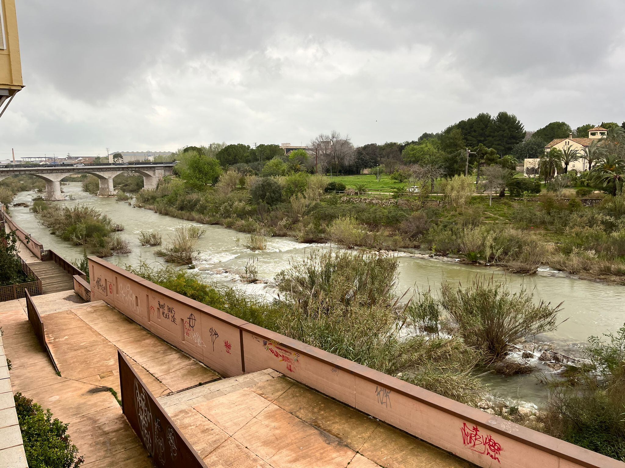 Río Serpis a su paso por Gandia