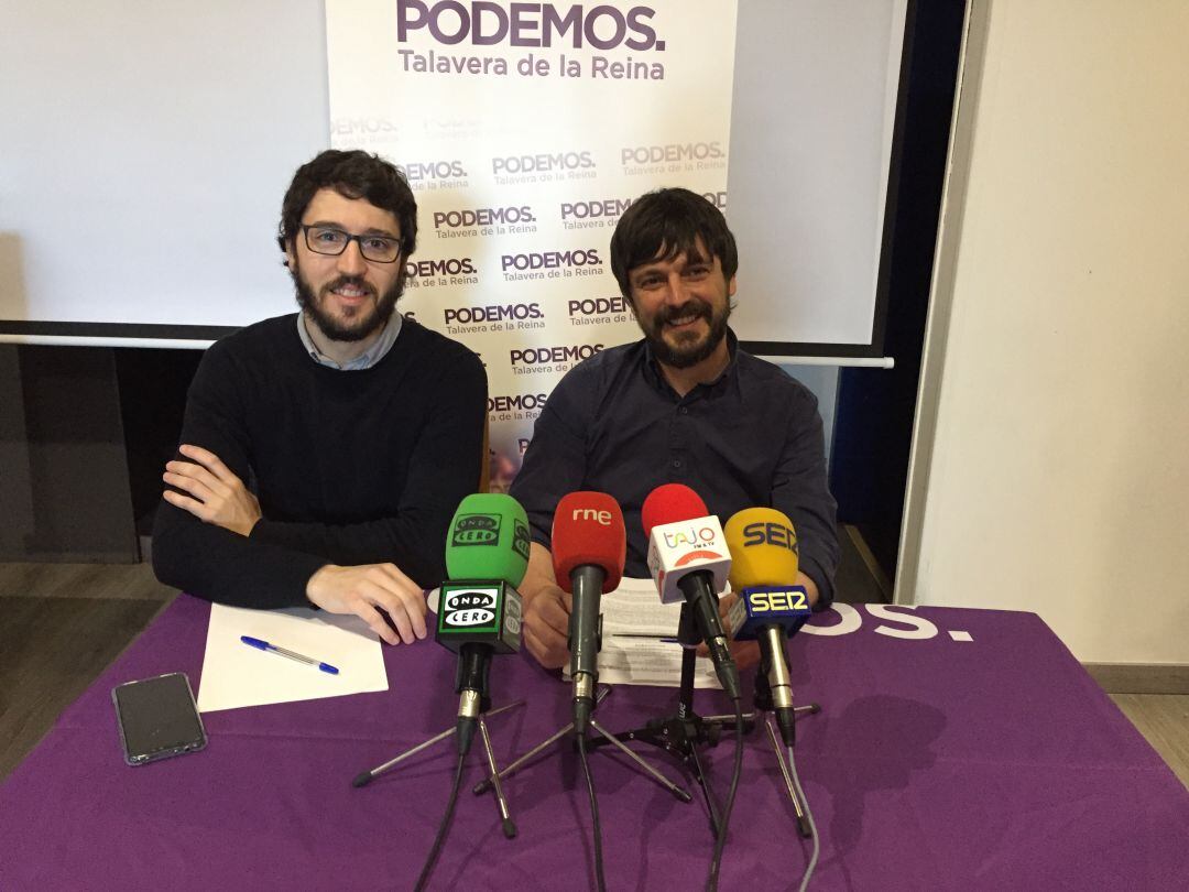 Integrantes de Unidas Podemos Talavera