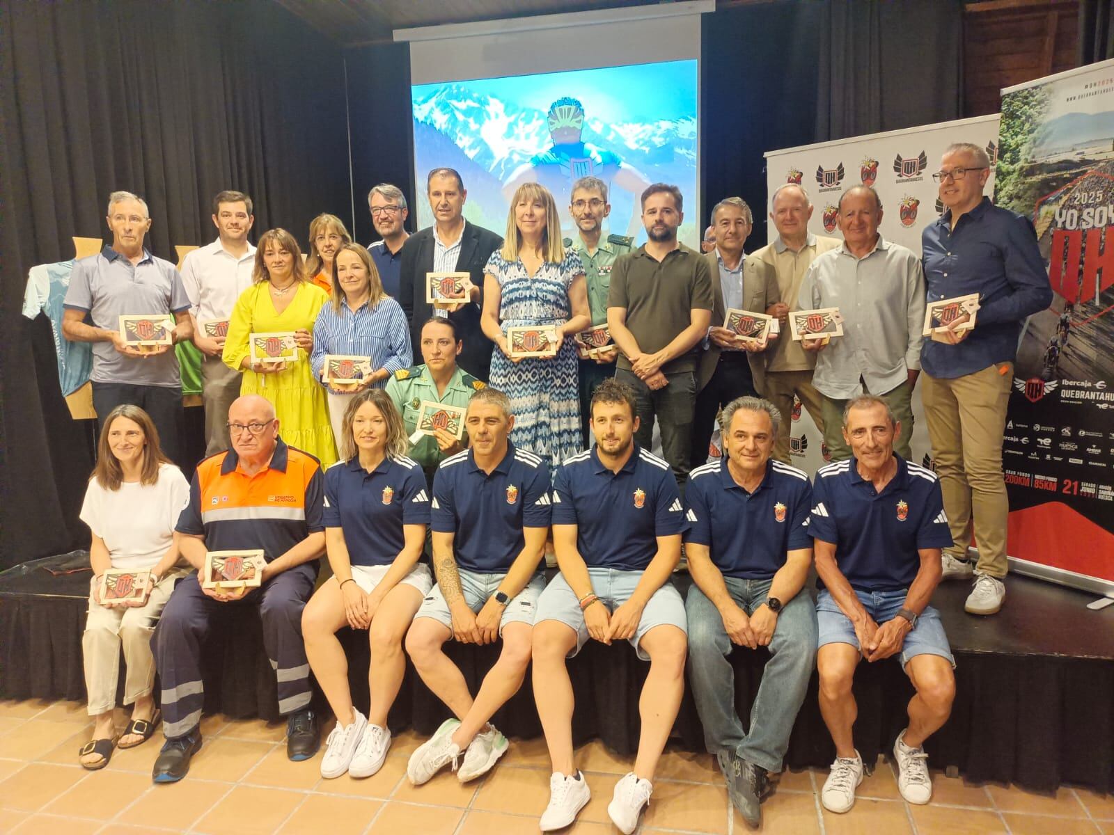 La QH se presentaba a los voluntarios en Sabiñánigo