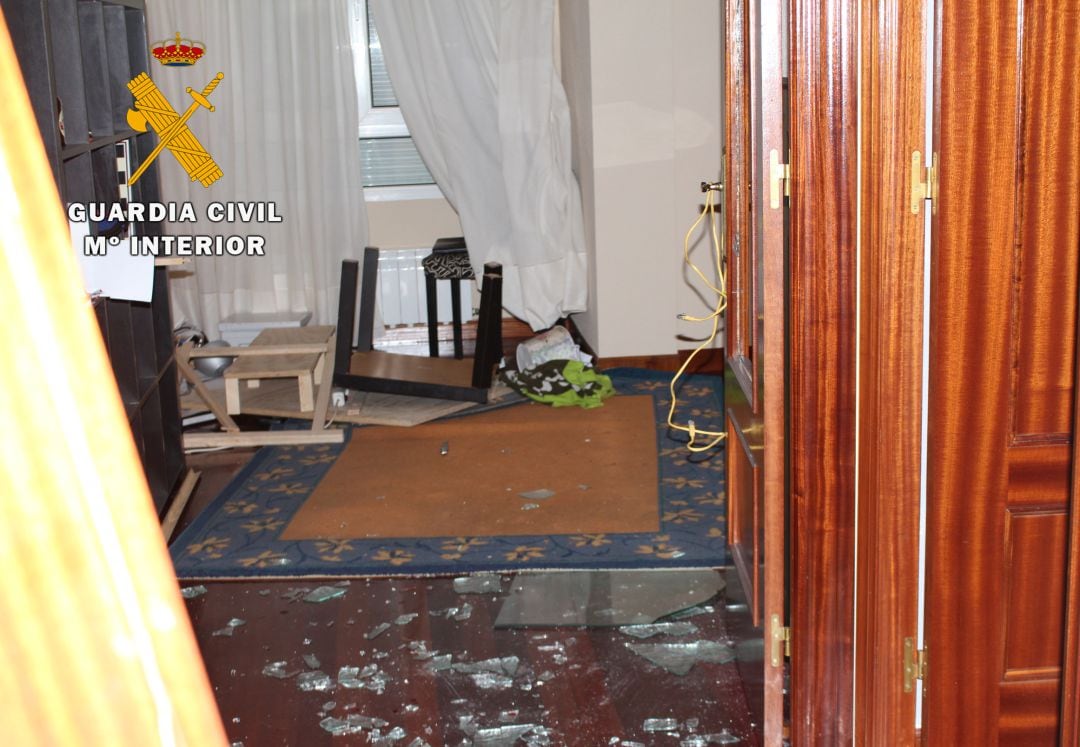 Piso del detenido en Ampuero