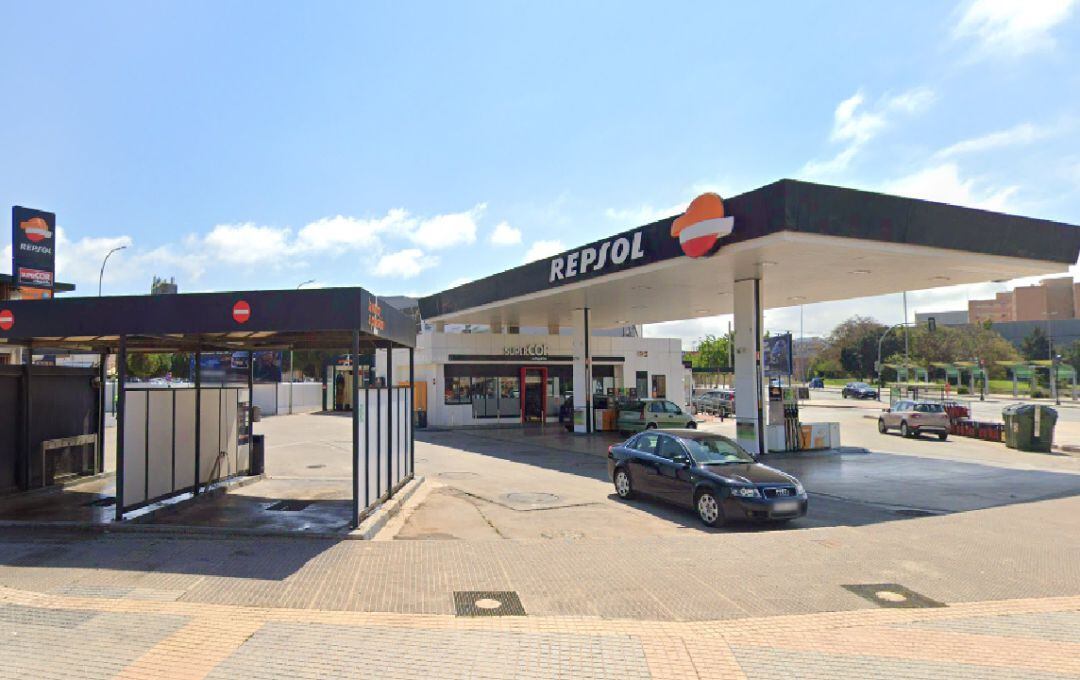 La gasolinera atracada