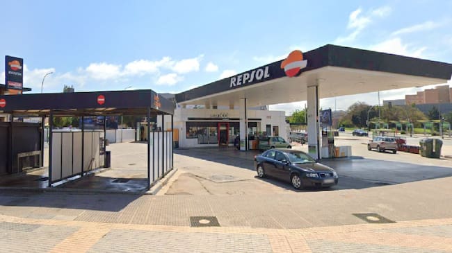 La gasolinera atracada