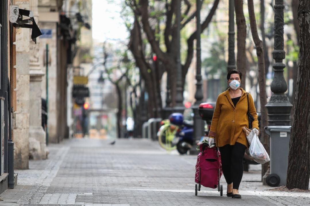 Calle en tiempo de pandemia