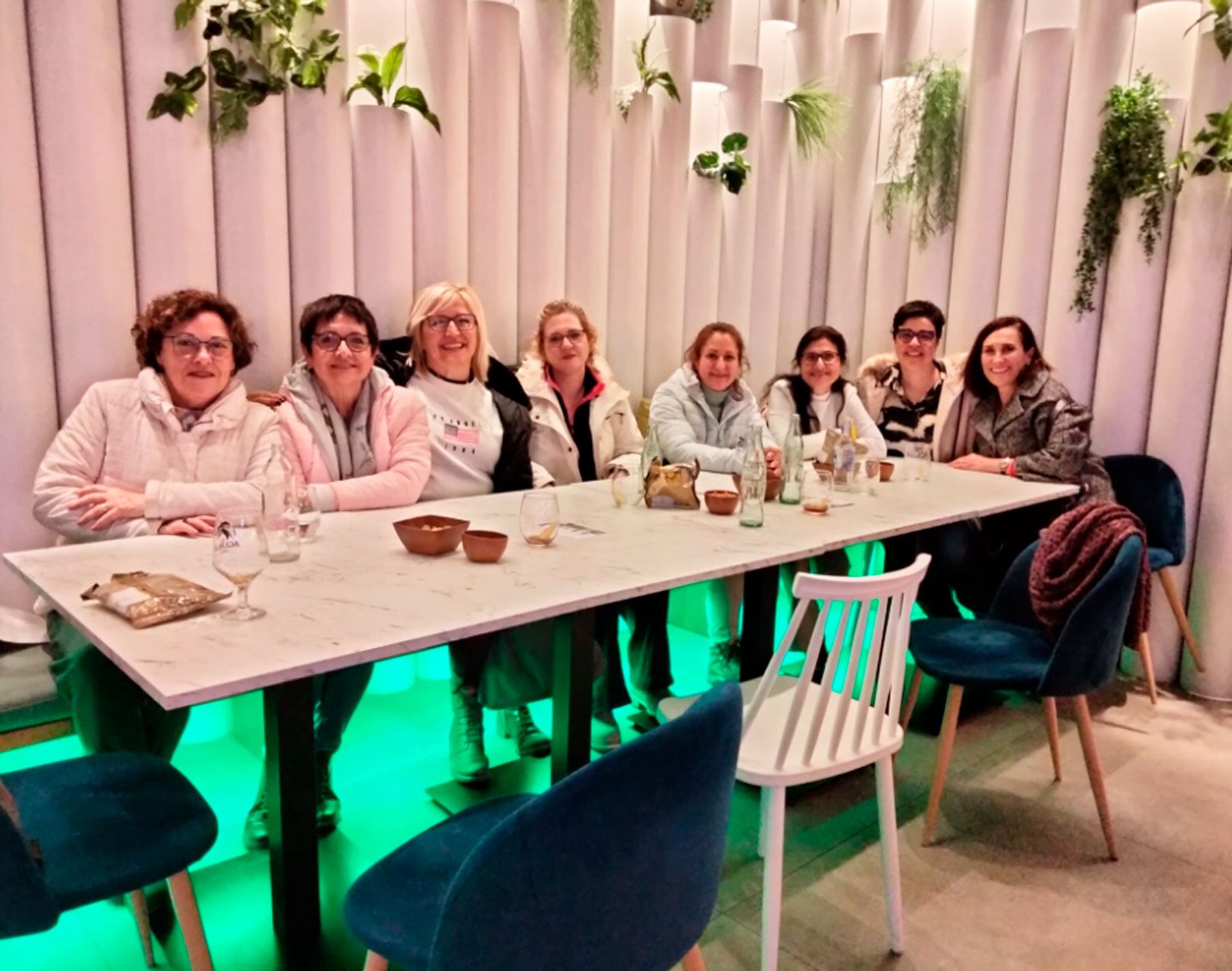 Imatge de les participants en l'Espai de Conversa en La Maraña