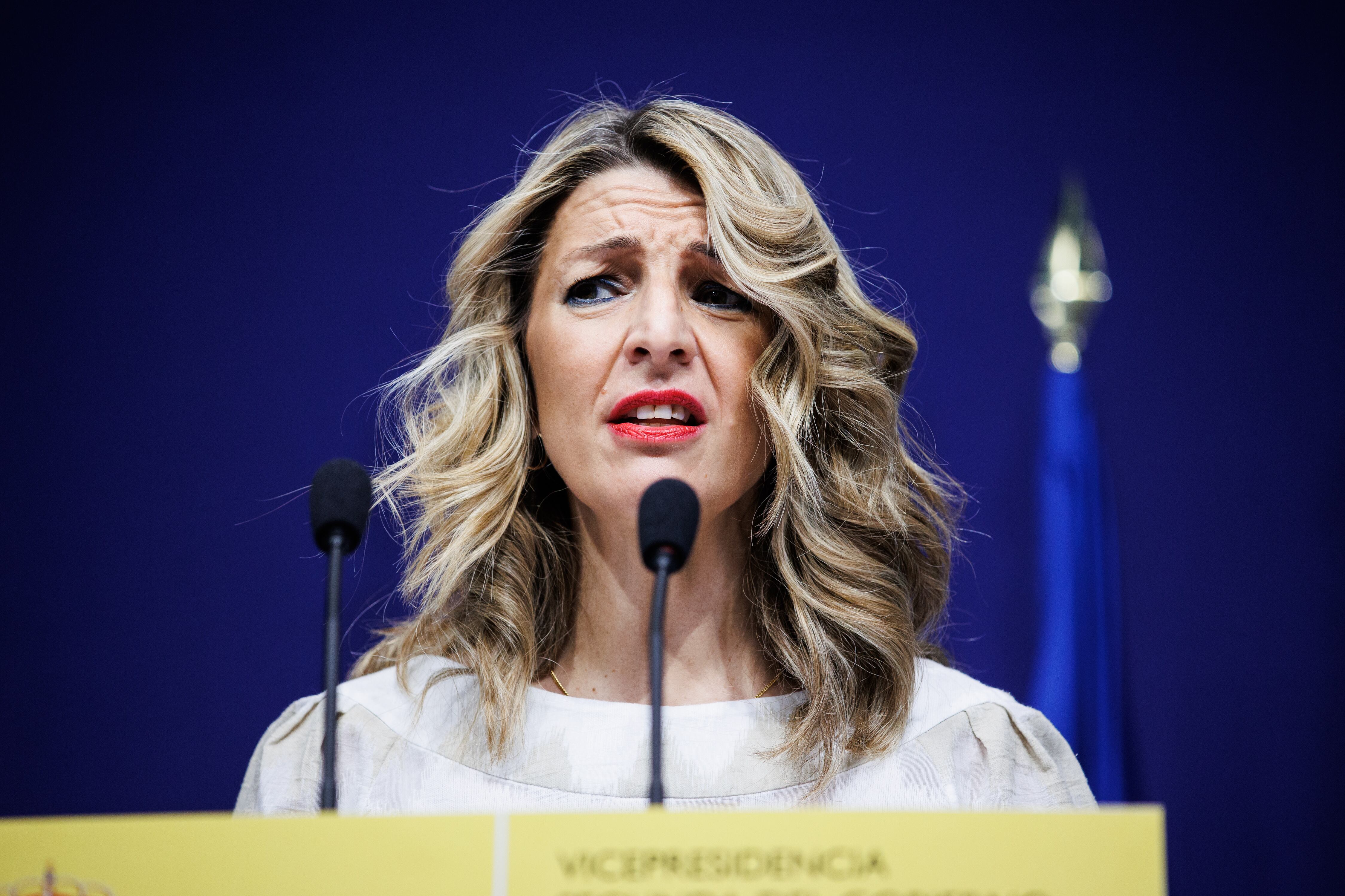 Yolanda Díaz, ministra de Trabajo y vicepresidenta segunda del Gobierno de España.