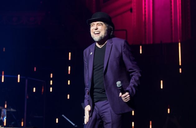 Joaquín Sabina disfrutó sobre el escenario del Royal Albert Hall.