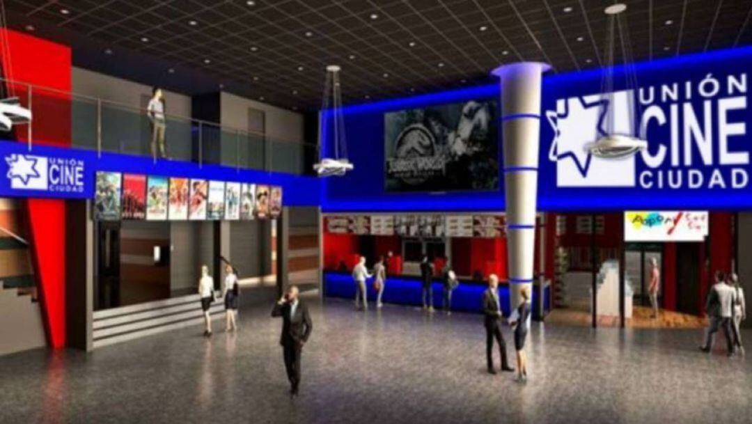 Imagen de las salas de cine de Carrefour Sur