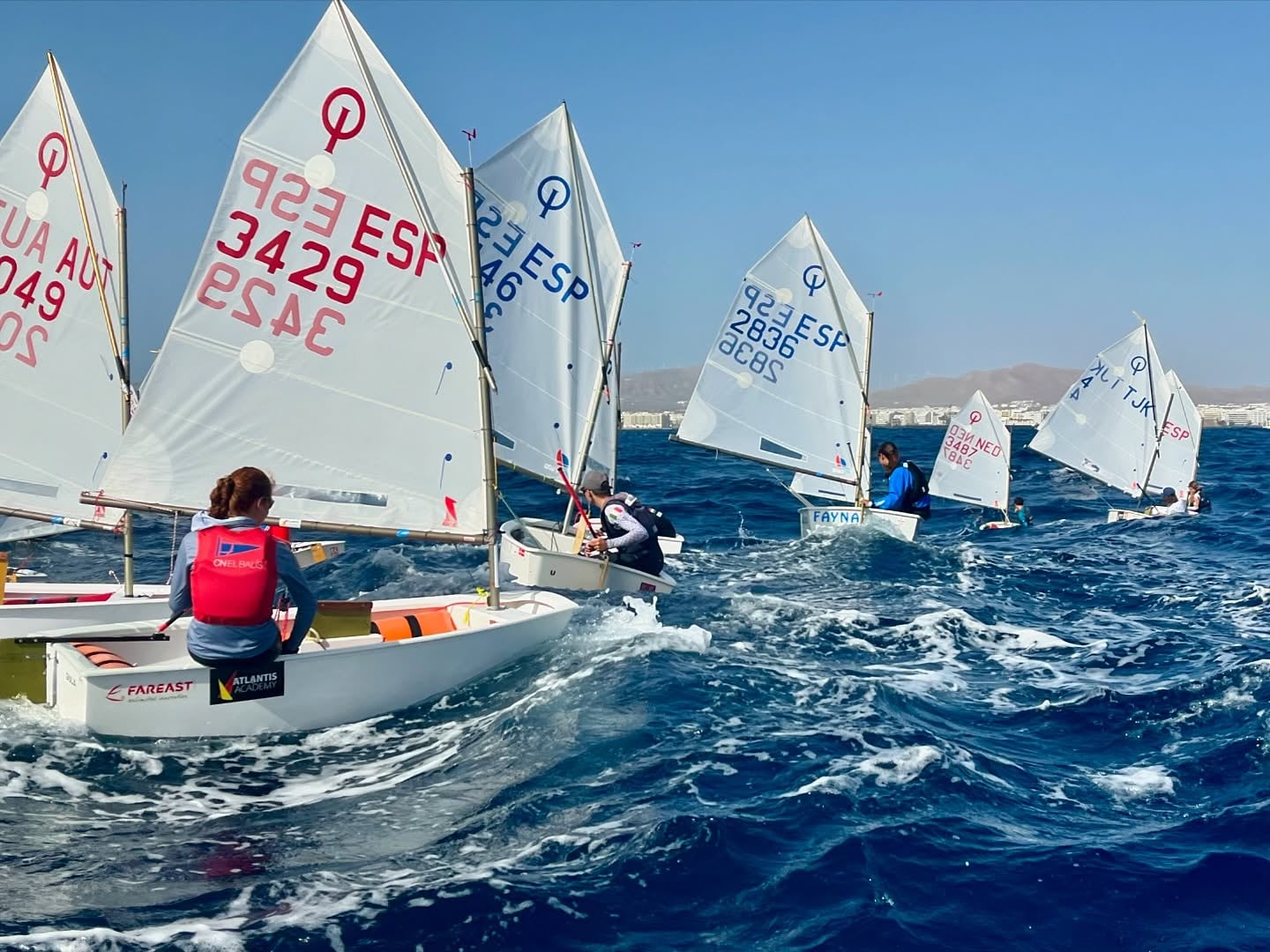 Participantes del clinic de Atlantis Academy en Arrecife, Lanzarote.