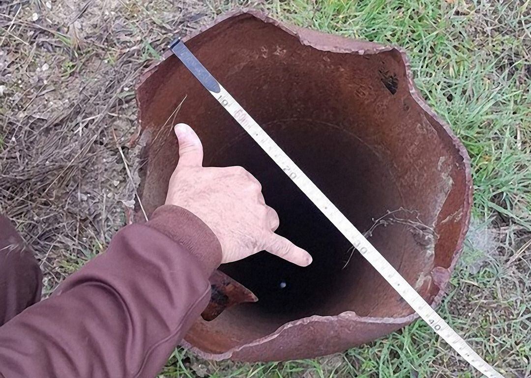 Pozo sin sellar encontrado en Villacarrillo.