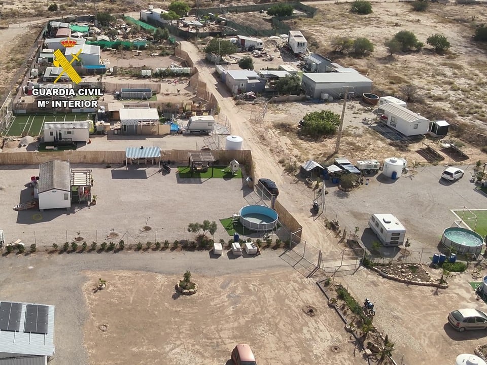 La Guardia Civil investiga a 25 personas por parcelaciones ilegales en suelo rústico en Mutxamel
