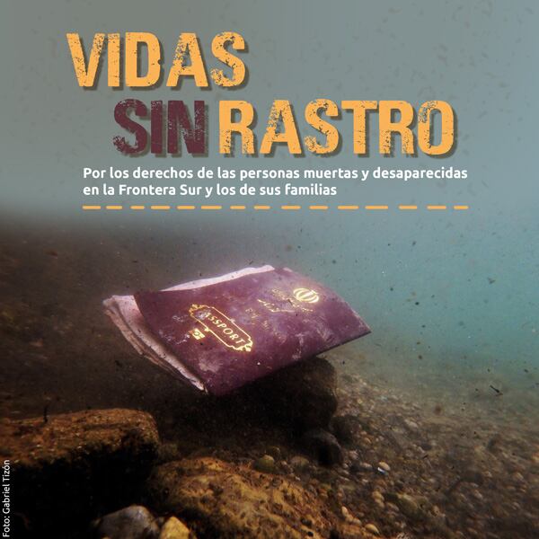 Campaña #VidasSinRastro.