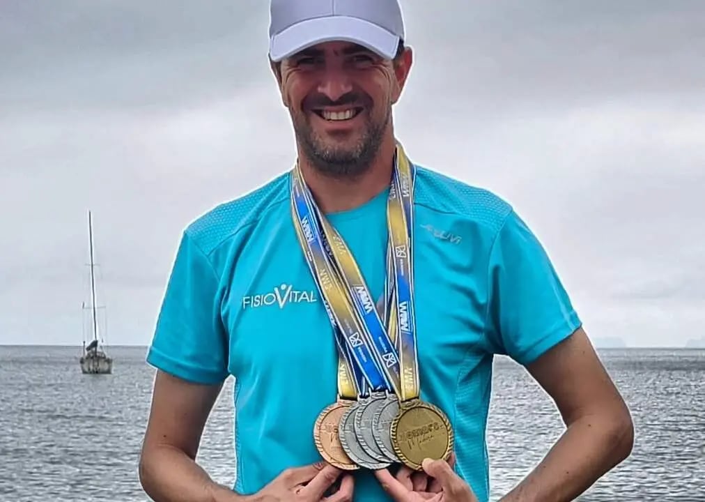 Víctor Castro, marchador puertollanense