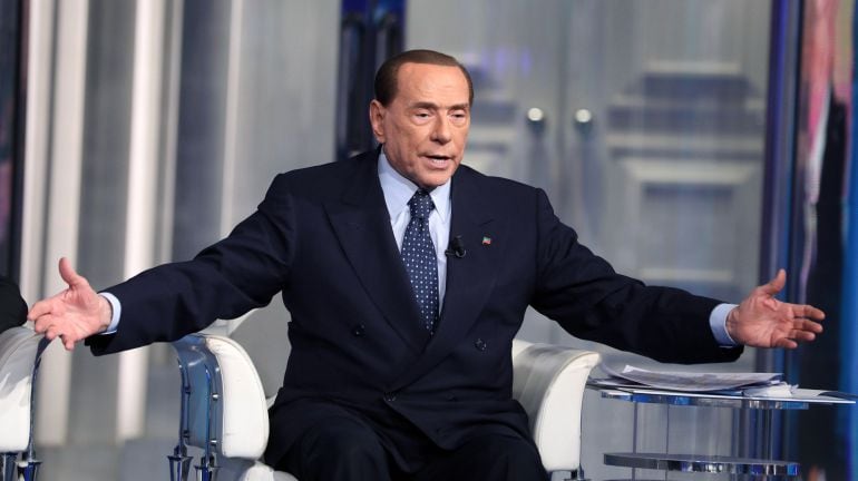 El exprimer ministro italiano Silvio Berlusconi.