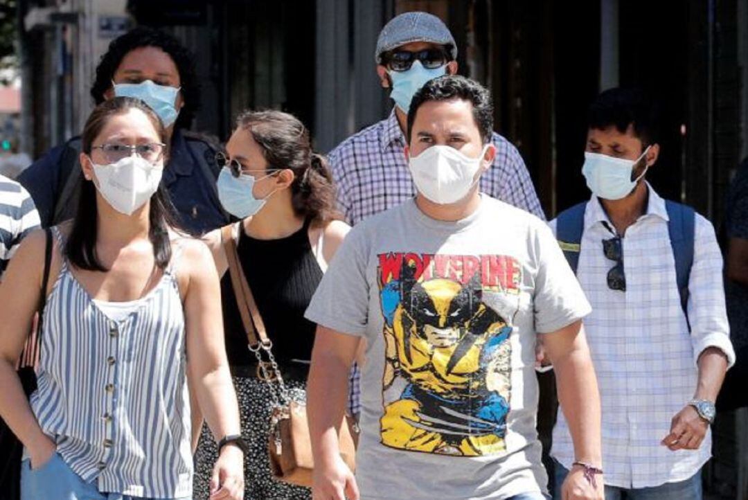 La mascarilla, cada vez más presente