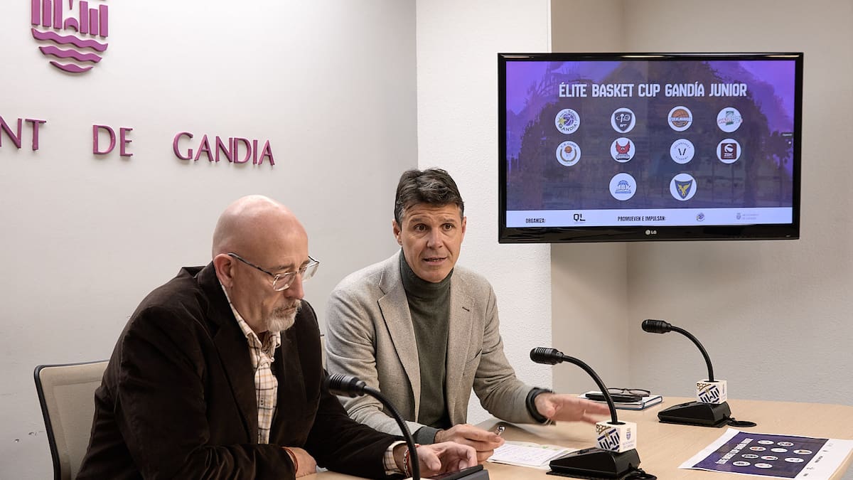 El torneo de élite de baloncesto sub-17 Basket Cup Gandia Junior recibirá a algunas de las mejores canteras del país