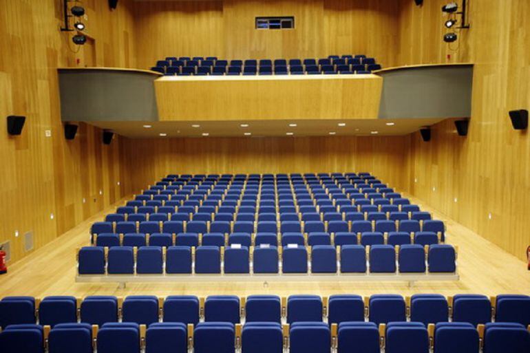 Interior del Cine Amor en Aguilar de Campoo (Palencia)