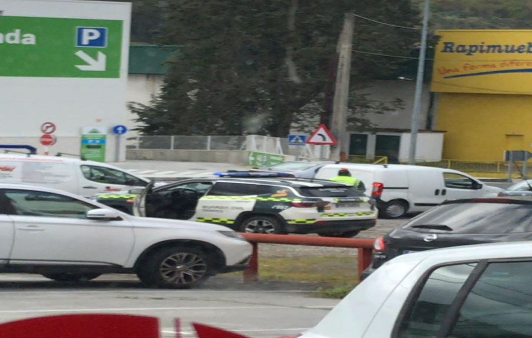 Controles en carretera por parte de la Guardia Civil