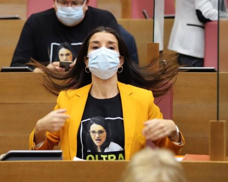 La portavoz de Ciudadanos en les Corts, Ruth Merino