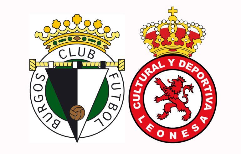 Escudos del Burgos y de la Cultural Leonesa