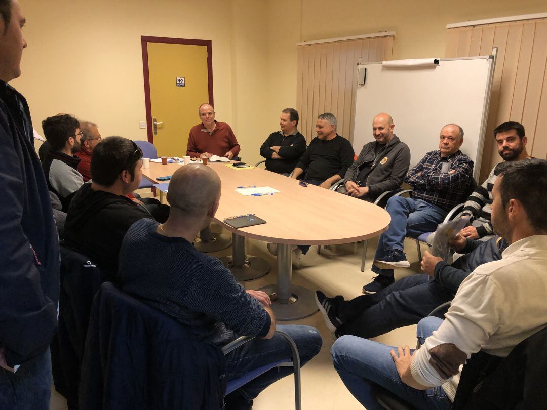 Imagen de la reunión celebrada este viernes