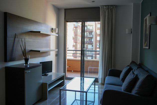 Interior de un dels pisos