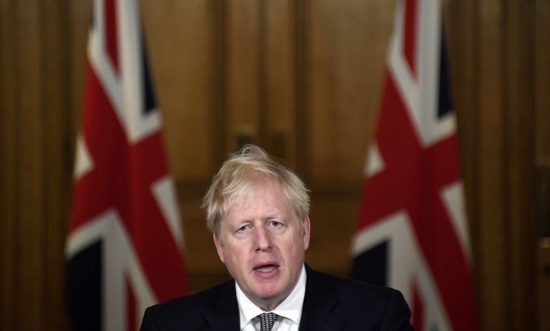 El primer ministro británico, Boris Johnson