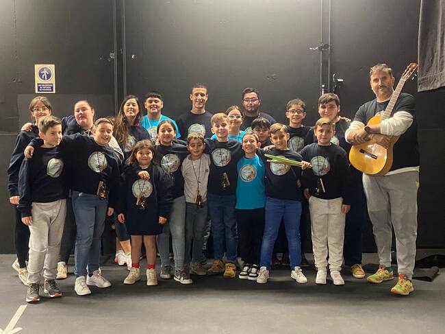 La comparsa infantil de El Puerto de Santa María 'Los del huerto'