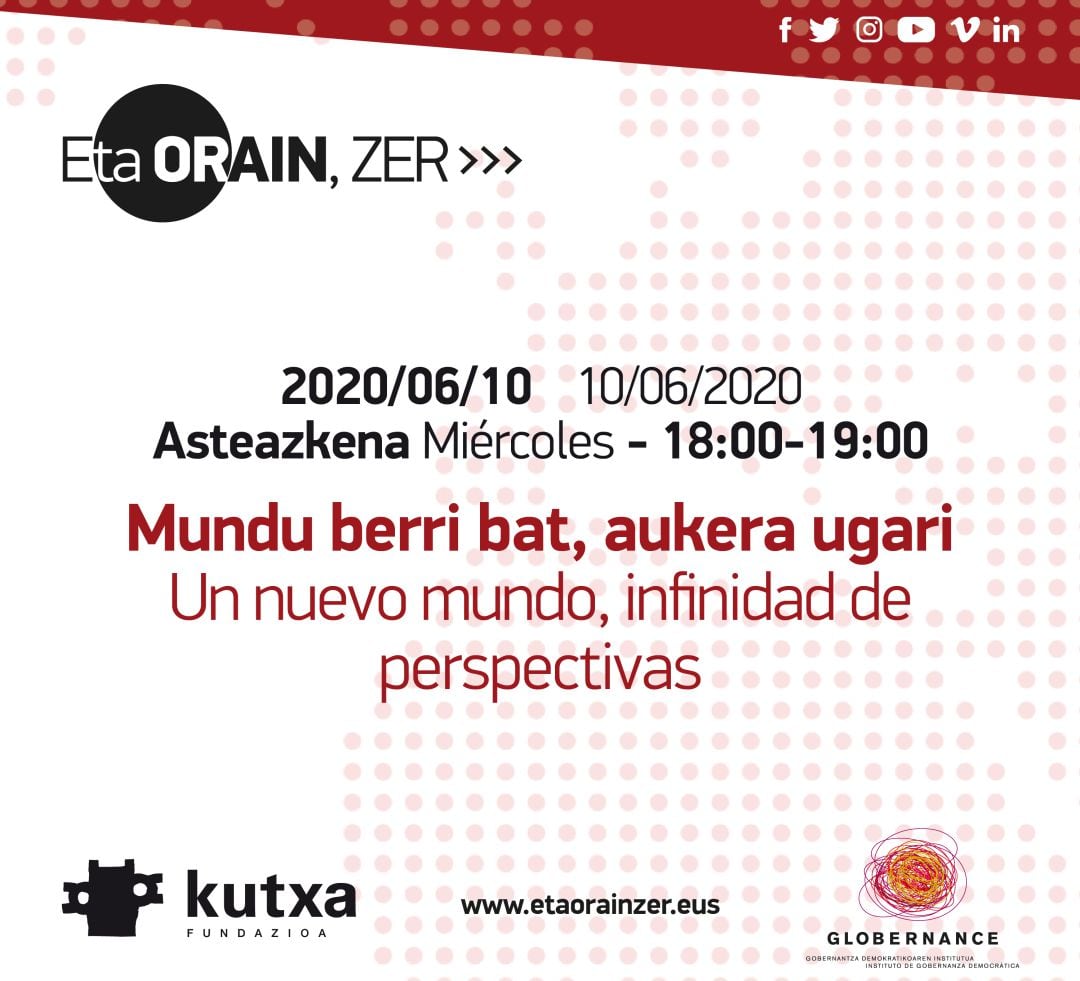 La iniciativa &#039;Eta orain, zer&#039; cierra esta semana su primer ciclo de conferencias.