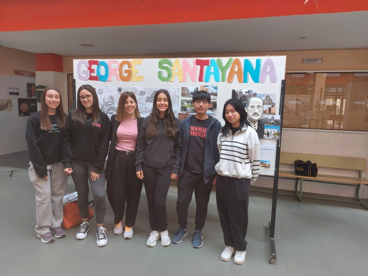 Alumnos del Bachillerato Internacional crean un Ruta Jorge Santayana en Ávila